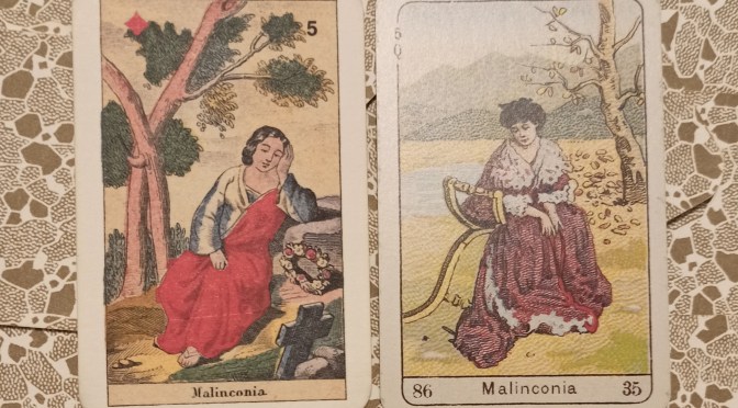 Vera Sibilla | Five of Diamonds – Melancholy (Malinconia)