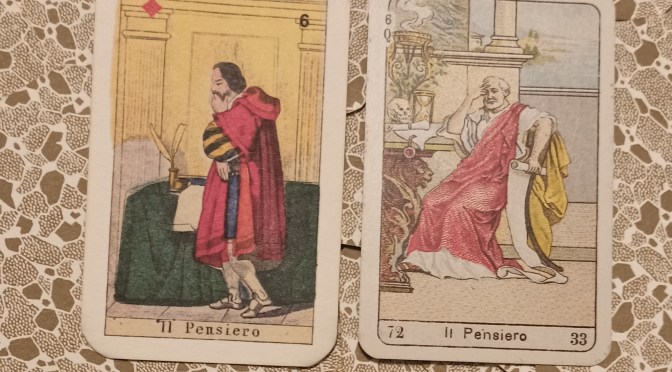 Vera Sibilla | Six of Diamonds – Thought (Pensiero)