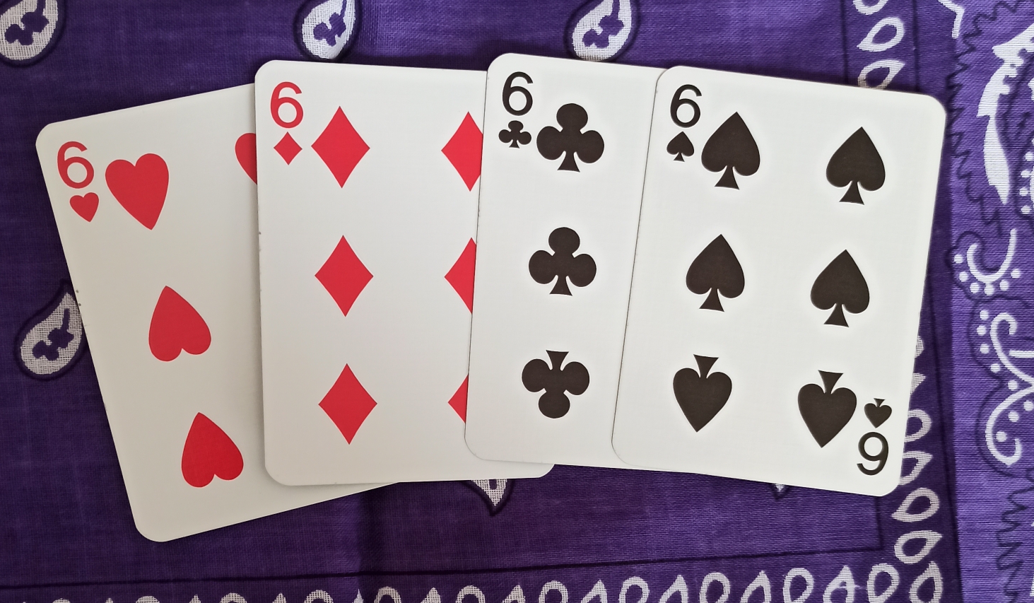 Six of Clubs | Moderately Quick Silver