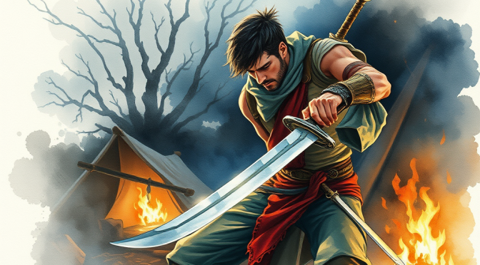 Tarot Encyclopedia – The Seven of Swords