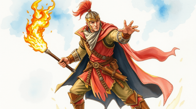 Tarot Encyclopedia – The Seven of Wands