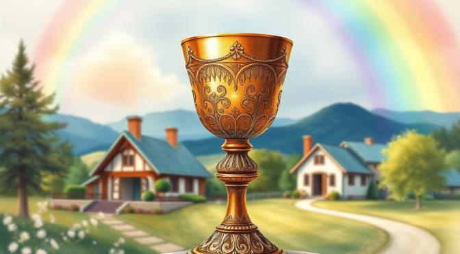Tarot Encyclopedia – The Ten of Cups